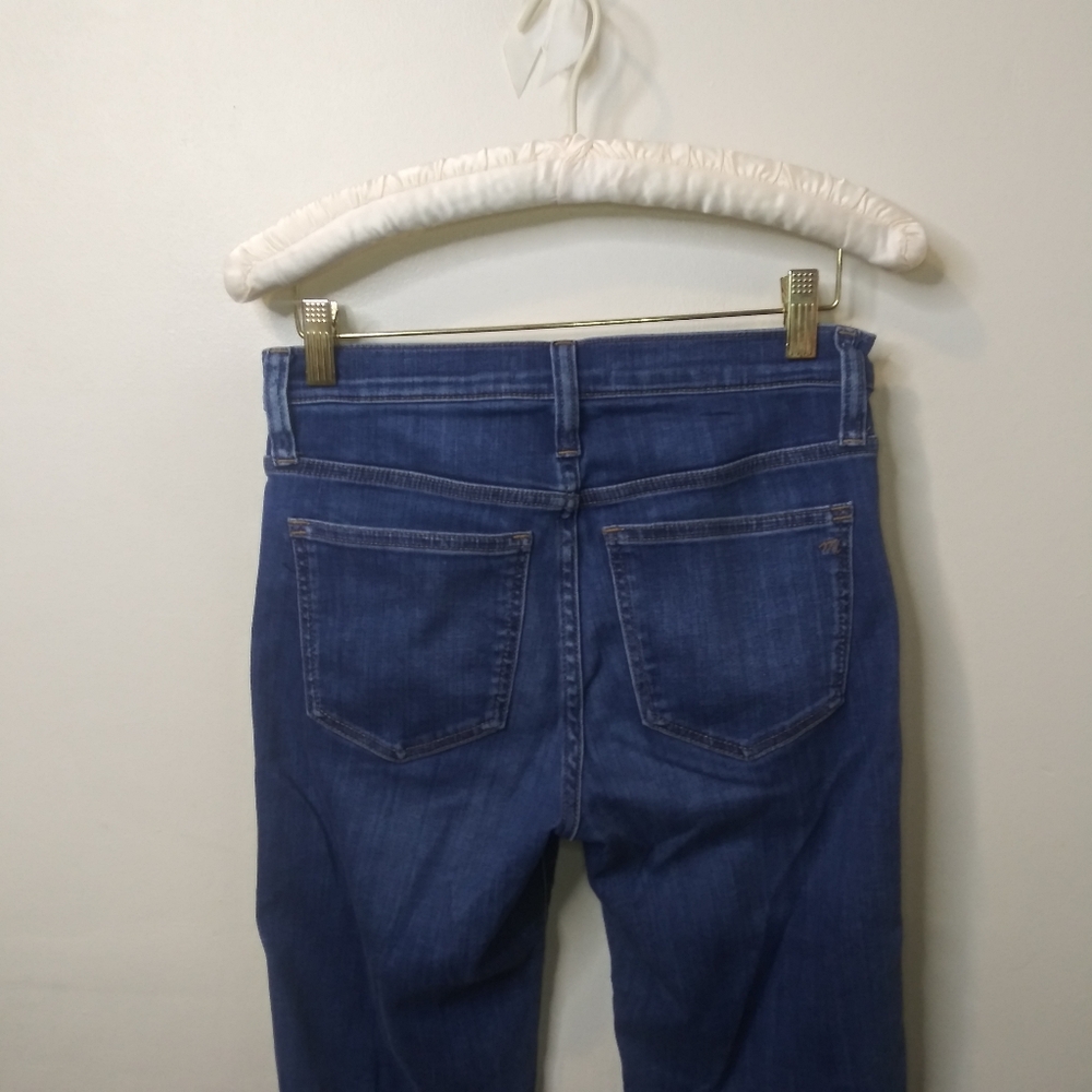 Madewell Mid-Rise Stovepipe Jeans Size 25 Tall - Picture 9 of 11